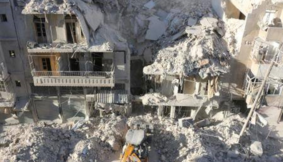 حلب تحت وابل من القصف \r\nوالمعلم واثق بان النصر قريب