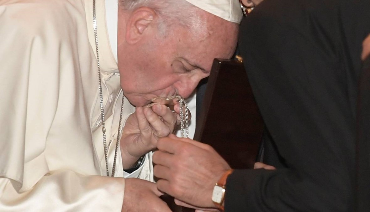 البابا يدعو الجورجيين الكاثوليك الى التمسك بالانفتاح على الارثوذكس