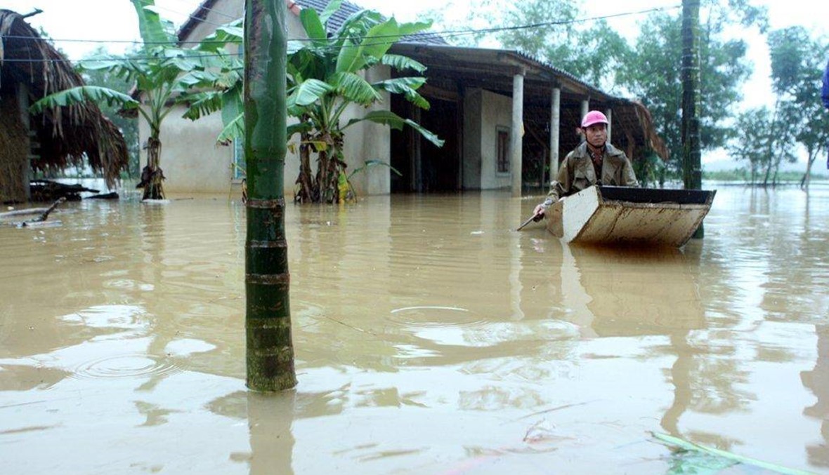 فيضانات تجتاح فيتنام... 21 قتيلا واجلاء آلاف