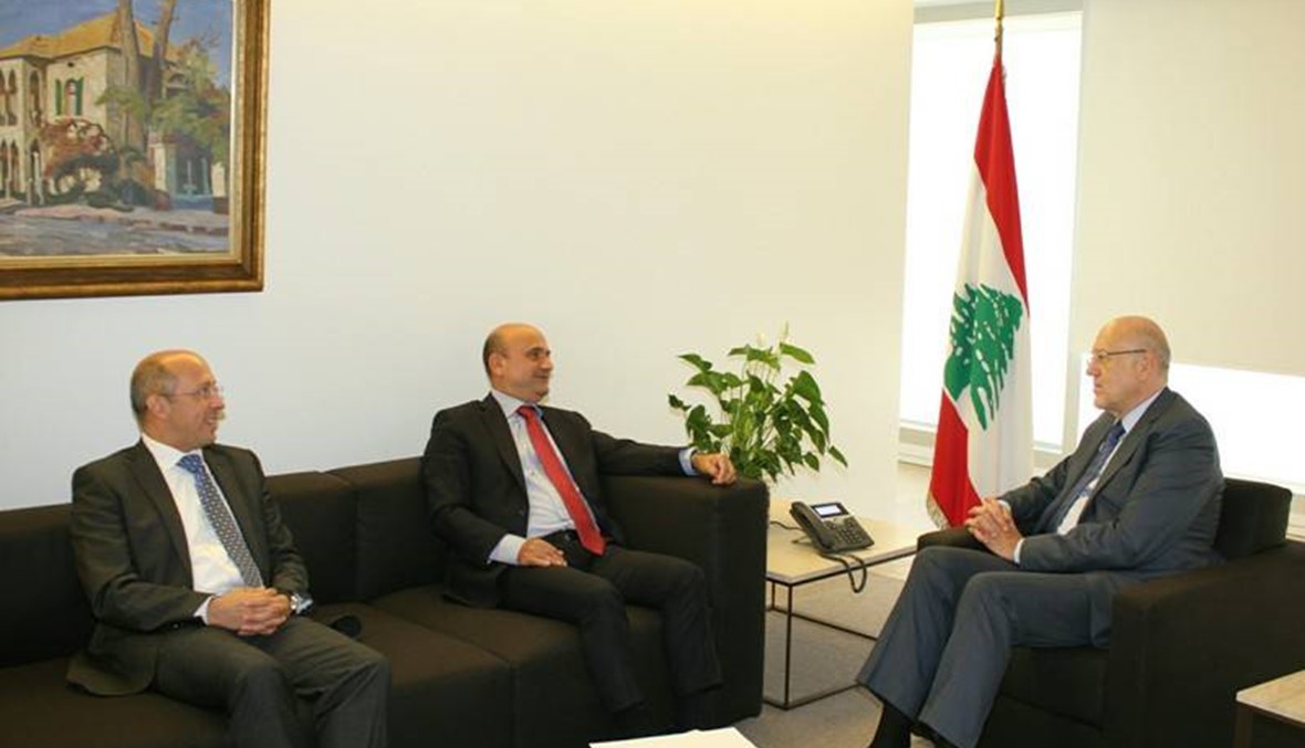 ميقاتي لموفدي عون: هوة كبيرة جداً بين شريحة من اللبنانيين ومرشح "التيار" للرئاسة