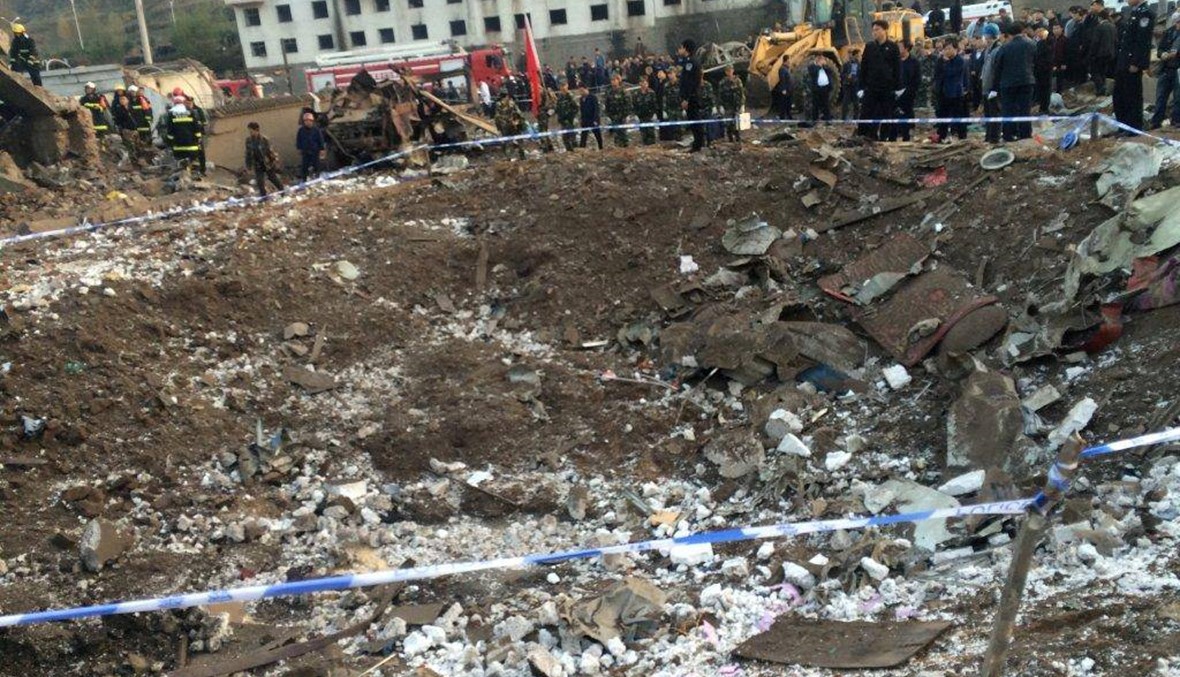 انفجار قوي في الصين... 7 قتلى وأضرار بعشرات المباني