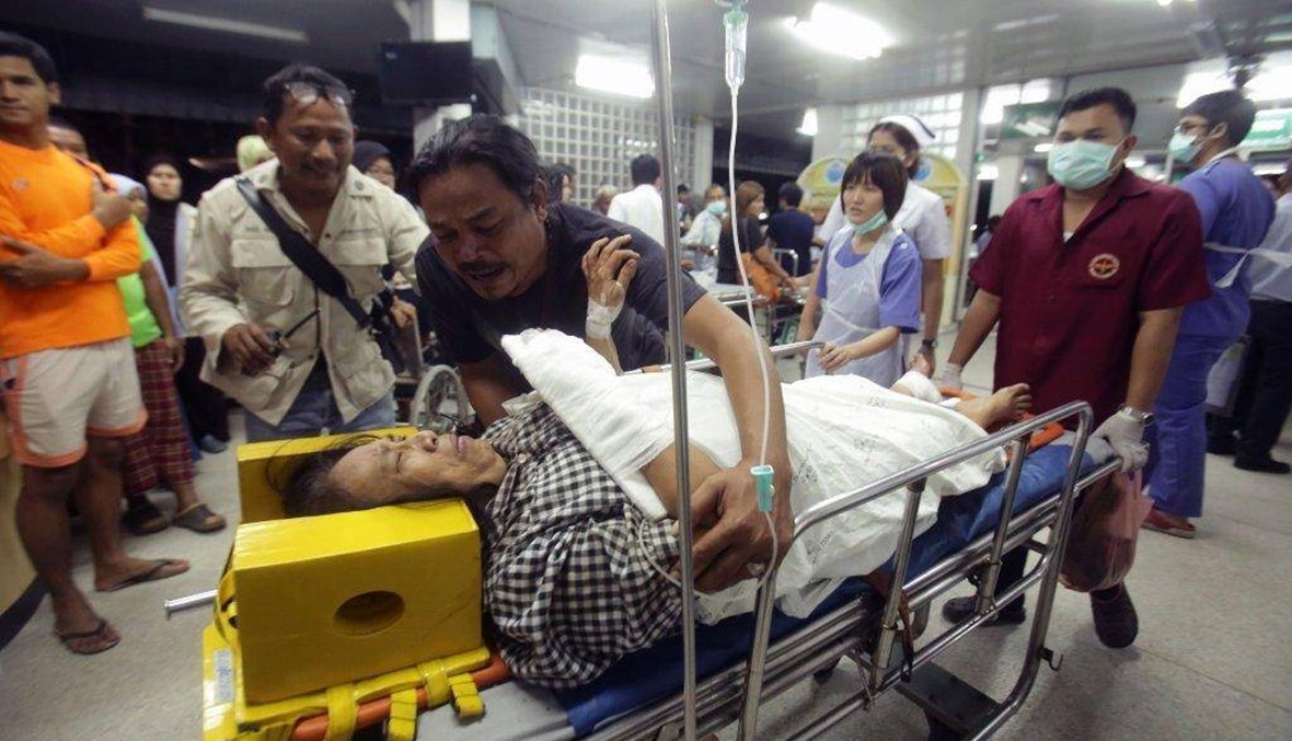 قنبلة انفجرت امام المطعم... قتيلة و18 جريحا جنوب تايلاند
