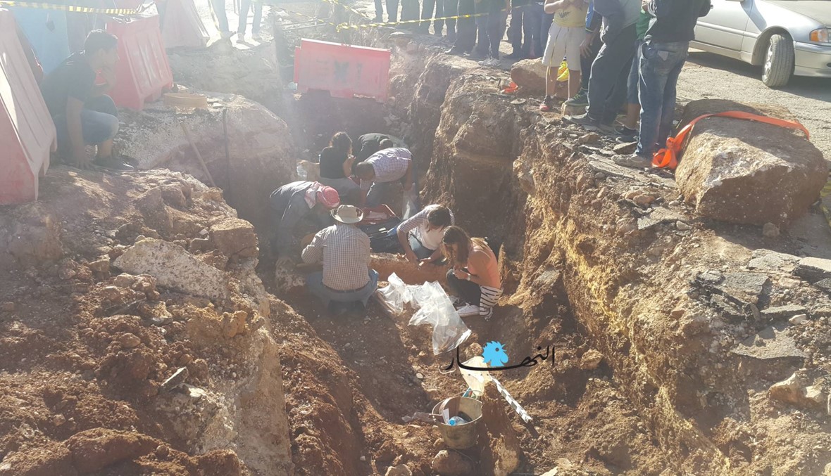 بالصور: ناووسان وهياكل عظمية... اكتشاف "مهم جداً" في بلدة الفرزل - زحلة