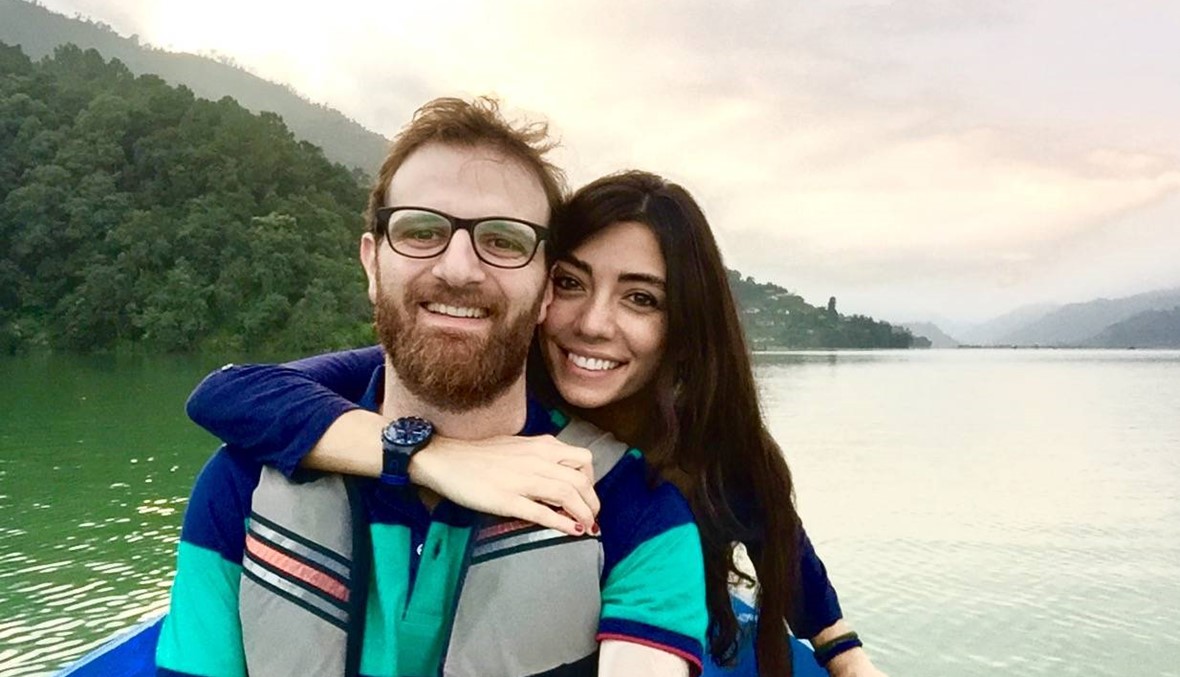 بالصور - فؤاد يمّين وعروسه سيرينا الشامي لـ"النهار": معاً في الفوضى والترتيب