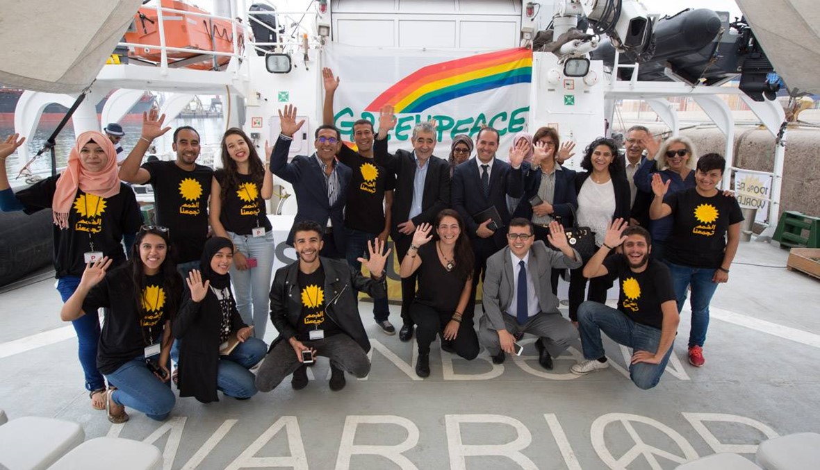 "الشعوب قالت كلمتها!"... سفينة "غرينبيس" في المغرب لدعم الانتقال الى 100% طاقة متجددة