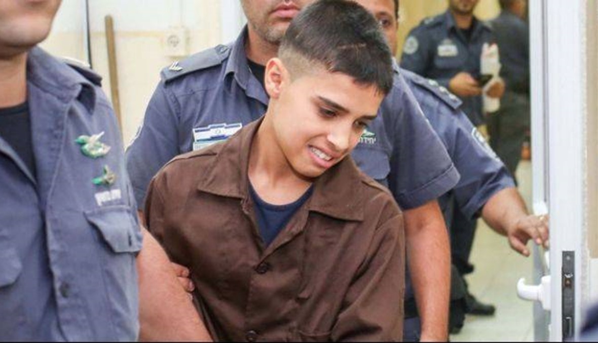 أحمد ابن الـ14 عاماً طعن إسرائيليين بسكين... السجن 12 عاماً