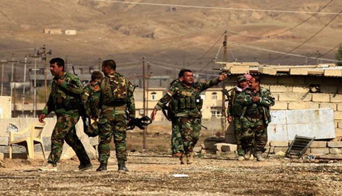البشمركة يسيطرون تماماً على بعشيقة ومروحيات "الأباتشي" تشارك في معركة الموصل