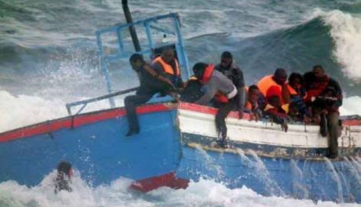سبعة قتلى ونحو مئة مفقود اثر غرق مركب في المتوسط قبالة ليبيا