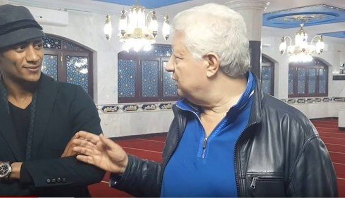 بعد حرب ضروس... بالفيديو: مصالحة محمد رمضان ومرتضى منصور | النهار