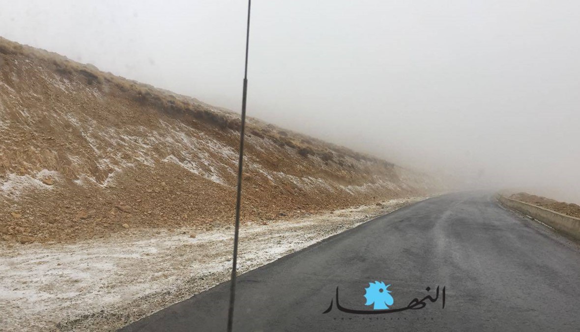بالصور: بشائر العاصفة الطبيعية بدأت تصل الى لبنان