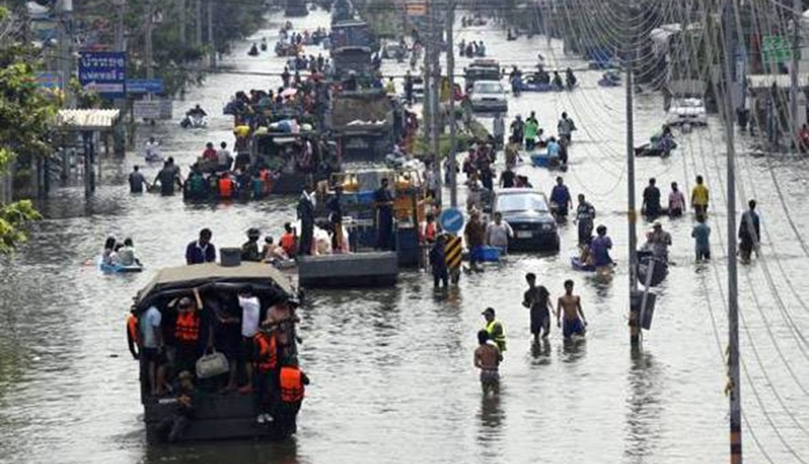 فيضانات في تايلاند: 14 شخصاً قُتلوا