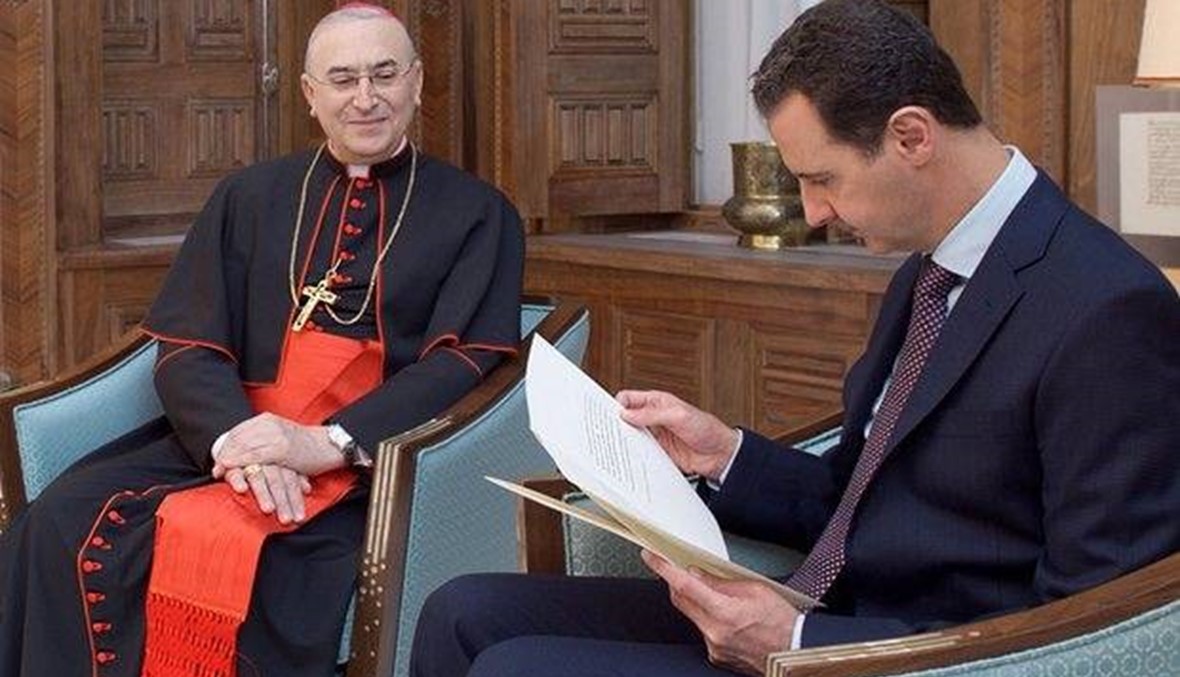 هذا ما قاله البابا للأسد وتجاهلته وكالة الانباء السورية