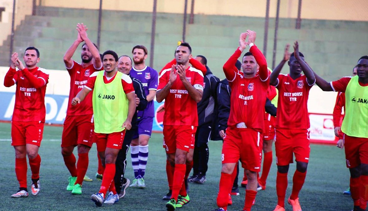 دوري كرة القدم: فوز التضامن على النبي شيت