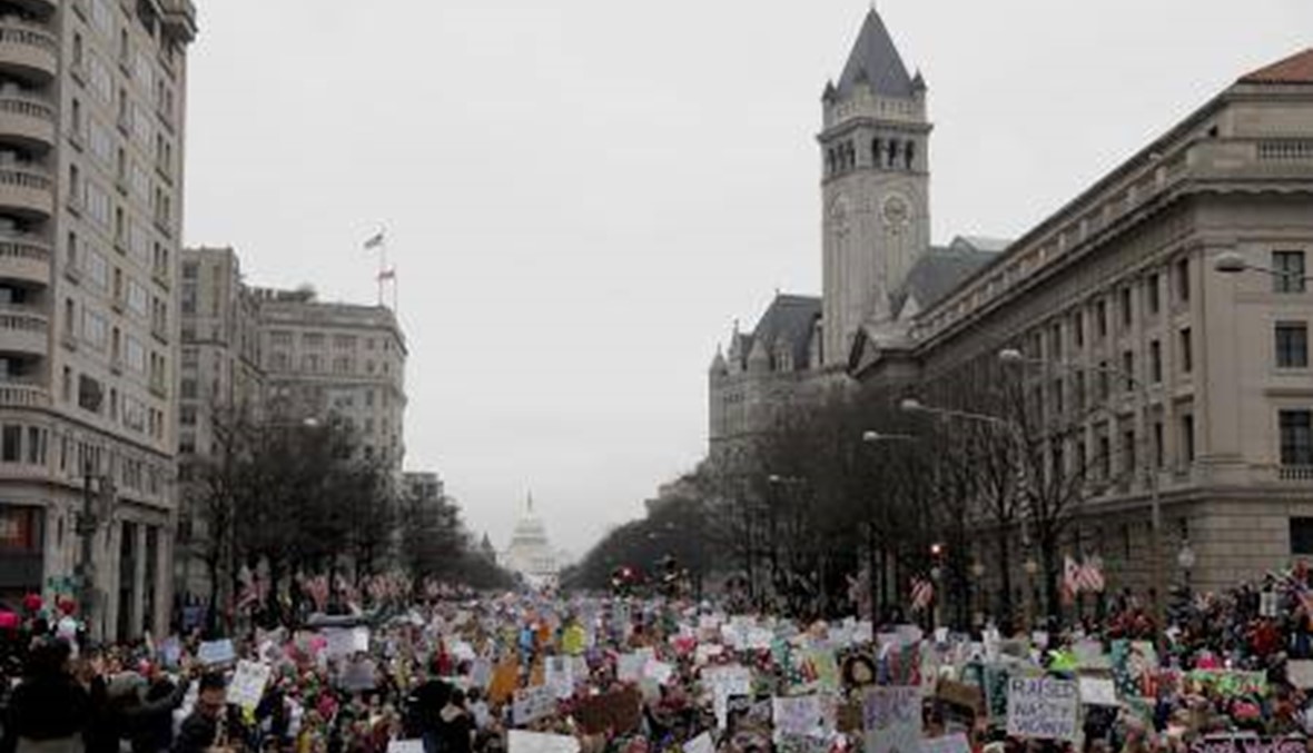 اكثر من مليوني شخص شاركوا في "مسيرة النساء" ضد ترامب