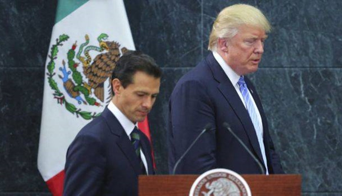 اتصال بين الرئيسين الأميركي والمكسيكي... الامتناع عن تصريحات تتعلّق بالجدار