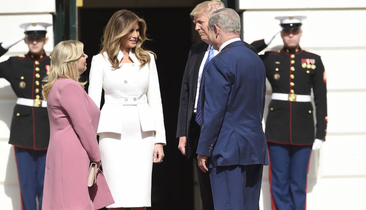 نتنياهو في البيت الأبيض... ميلانيا شاركت في استقباله (صور)