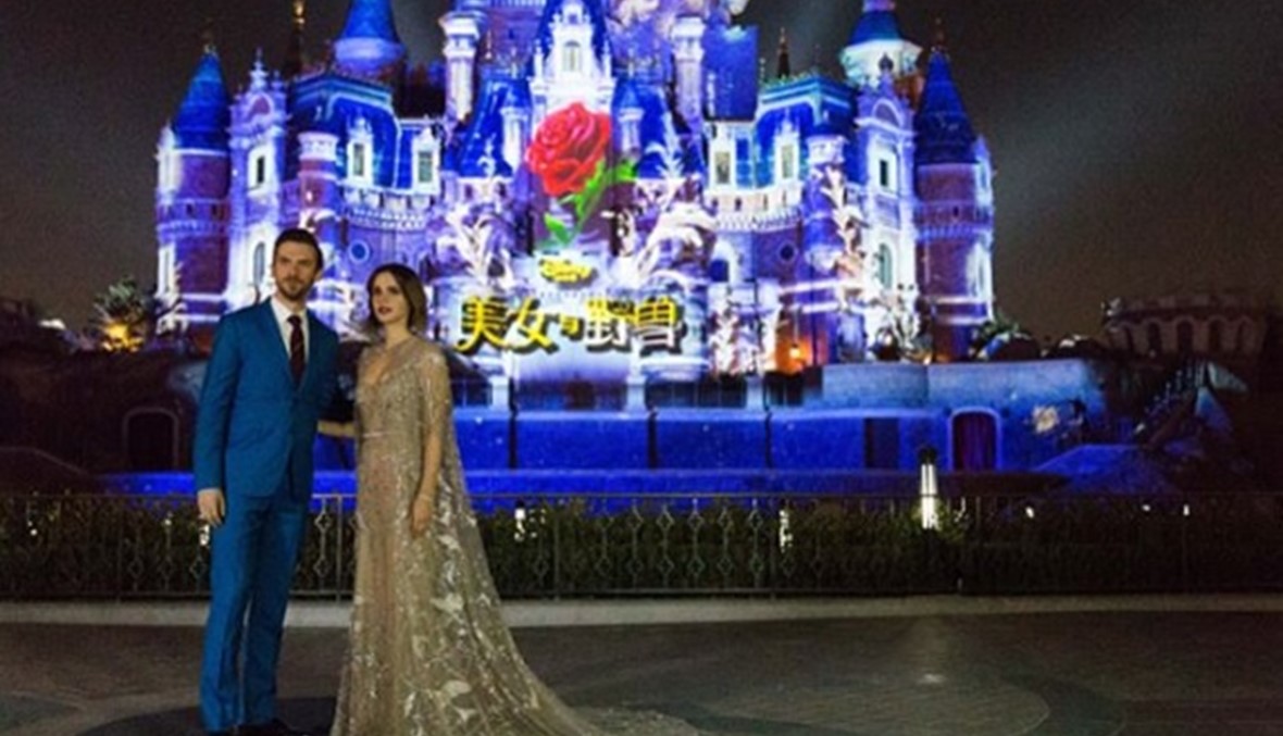 ثوب من تصميم إيلي صعب يزّين العرض الأول لفيلم "Beauty and the Beast" في الصين!
