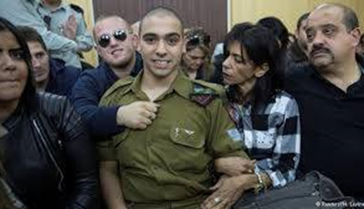 اسرائيل: الادعاء العسكري يطالب بعقوبة اشد للجندي الاسرائيلي ايلور عزريا
