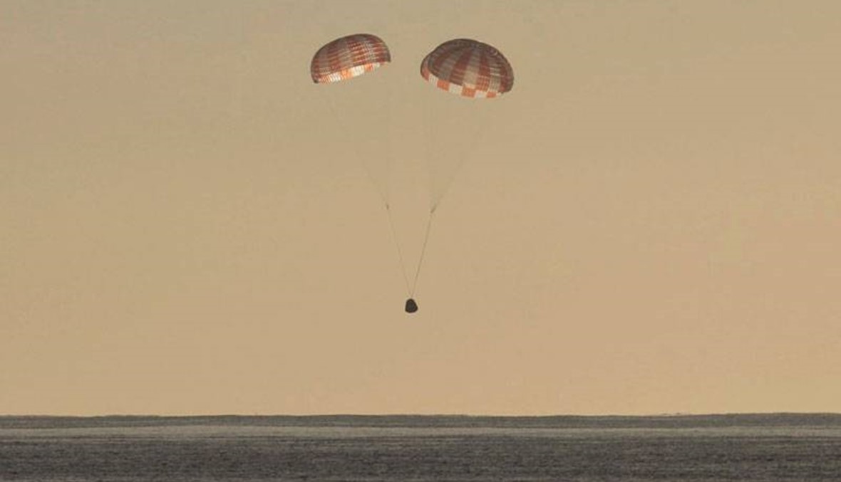 "دراغون" تحط في المحيط الهندي عائدة من محطة الفضاء الدولية