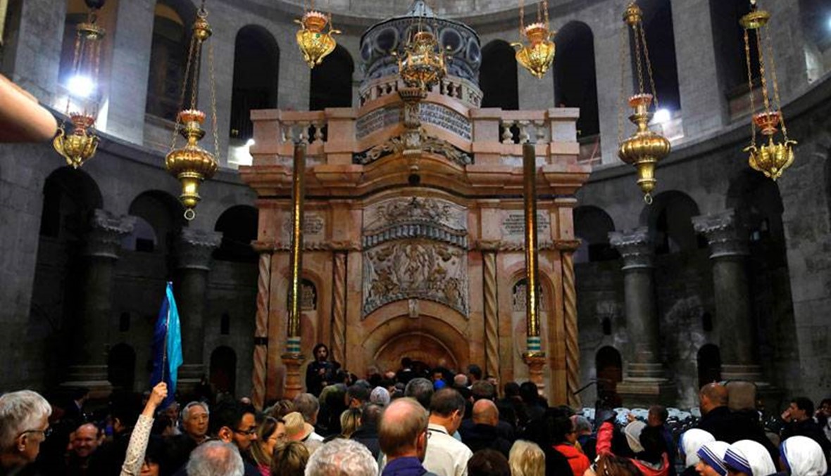 فتح موقع قبر المسيح في القدس بعد إنجاز ترميمه