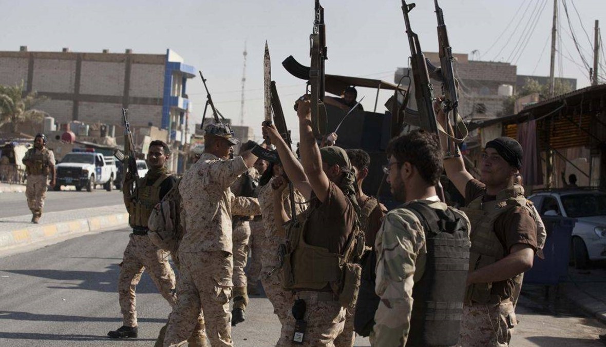 قناصة من قوات الامن العراقية لاصطياد الجهاديين في غرب الموصل