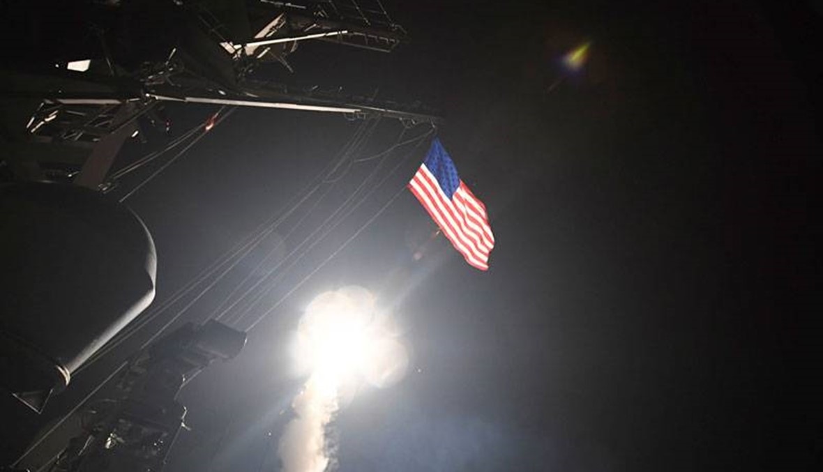 صواريخ أميركية دمّرت مطار الشعيرات السوري ترامب: ضربنا قاعدة انطلق منها "الكيميائي"