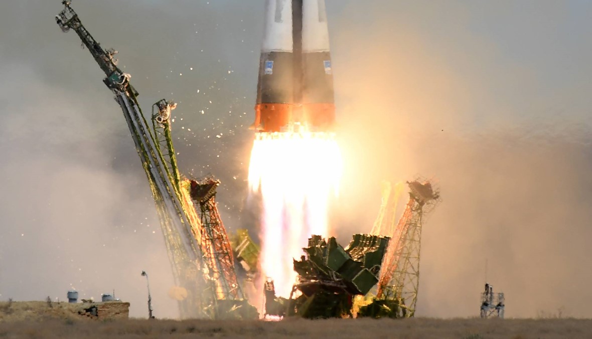 "سويوز" انطلقت في اتجاه محطة الفضاء... رائدان روسي وأميركي على متنها (صور)