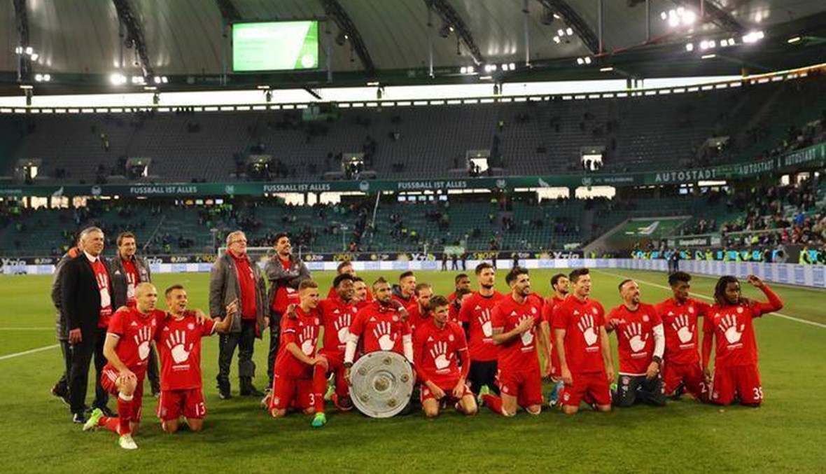 بايرن يحرز لقب الدوري الألماني للمرة الخامسة... "رقم قياسي"