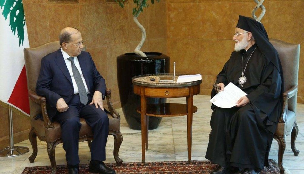 عون هنأ ماكرون واستقبل لحام: لبنان وفرنسا سيواصلان العمل معا من اجل الاستقرار في الشرق الاوسط والعالم