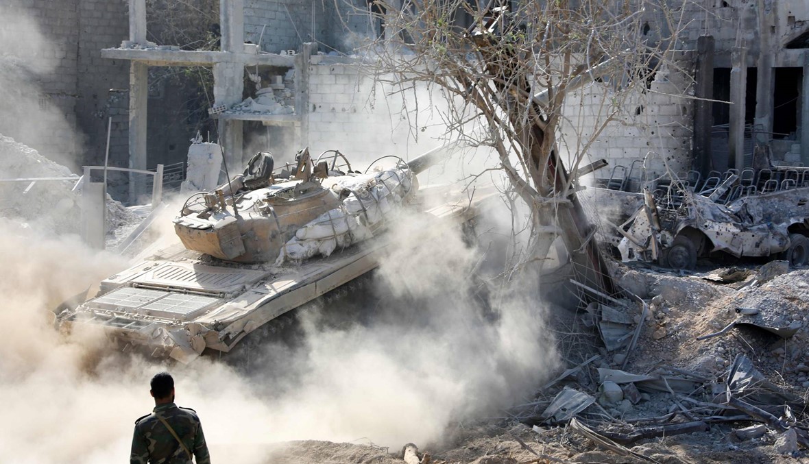 غارات وقصف... الجيش السوري وحلفاؤه على وشك السيطرة الكاملة على القابون (صور)