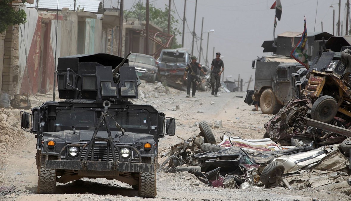 القوات العراقية تسيطر على حوالى تسعين في المئة من مساحة غرب الموصل