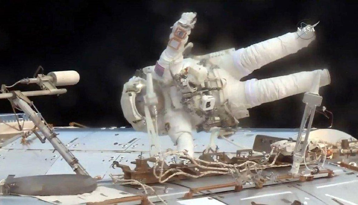 الرائدان الاميركيان خرجا من محطة الفضاء الدولية... المهمة إصلاح عطل طارئ
