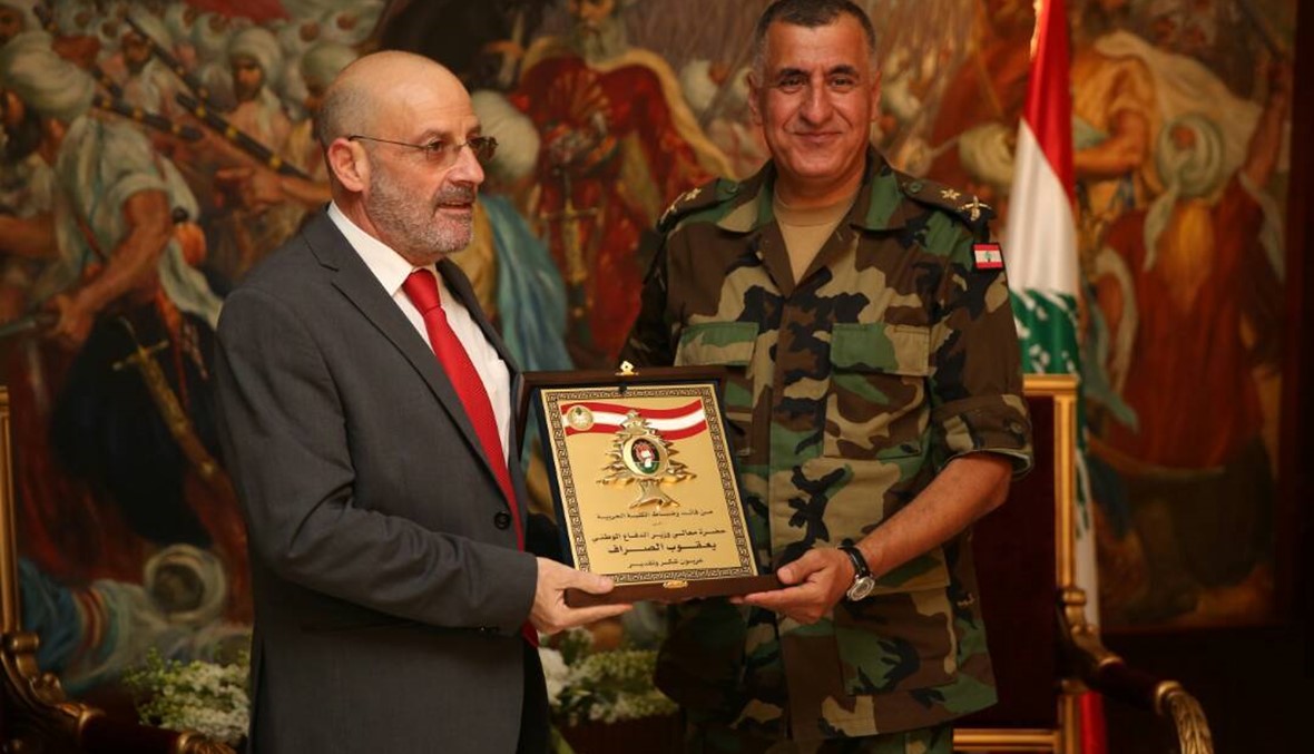 الصراف: الجيش نجح في مكافحة الإرهاب واحباط المؤامرات التي تُحاك ضد لبنان