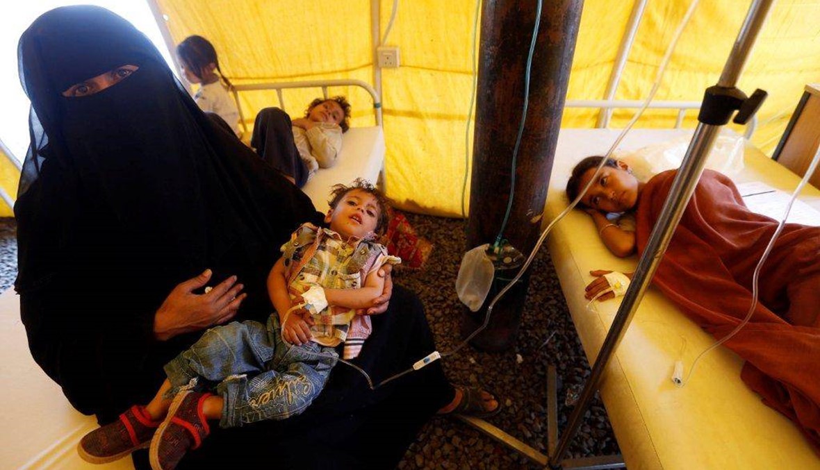 الكوليرا تفشت في اليمن: 789 وفاة، و100 الف اصابة منذ 27 نيسان