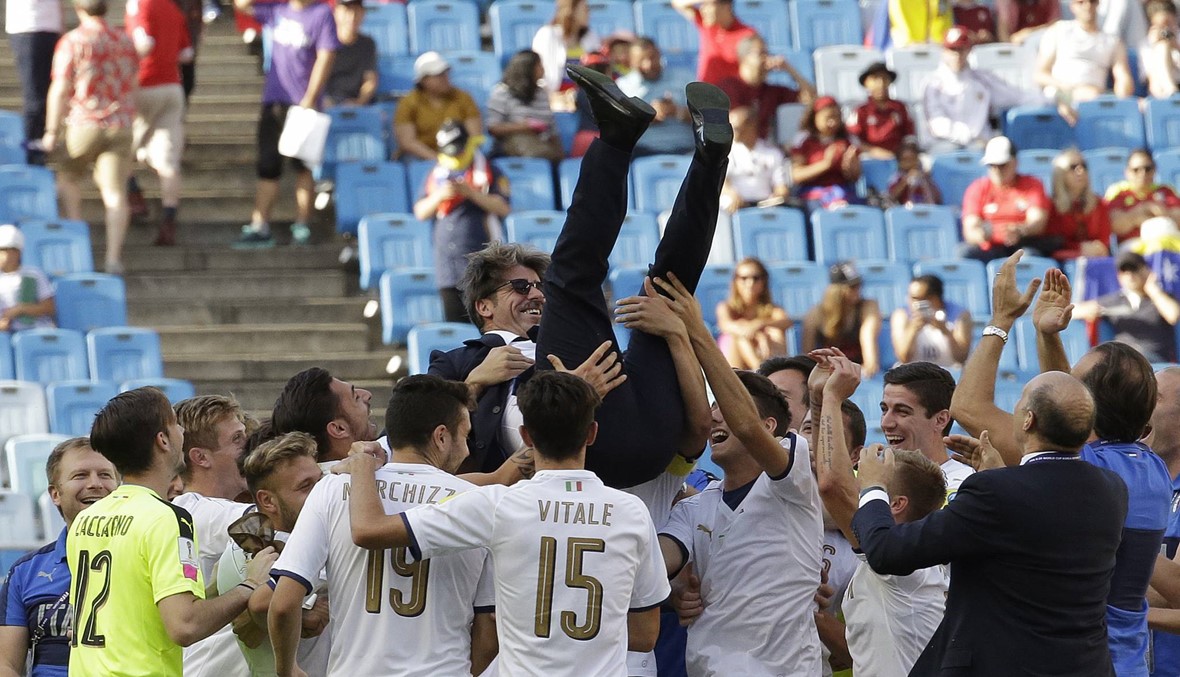 بالصور: إيطاليا تحصد المركز الثالث في مونديال الشباب