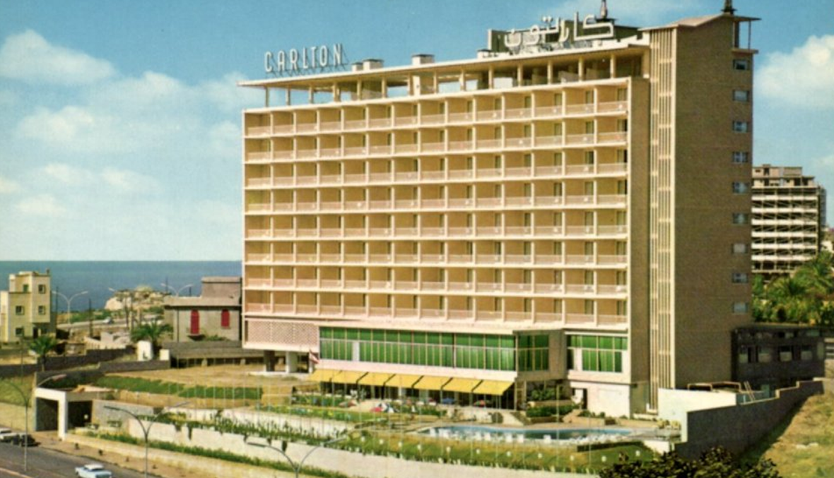 Beirut Notebook: The Carlton Hotel, ”Slowly, slowly, the hotel was deserted……”