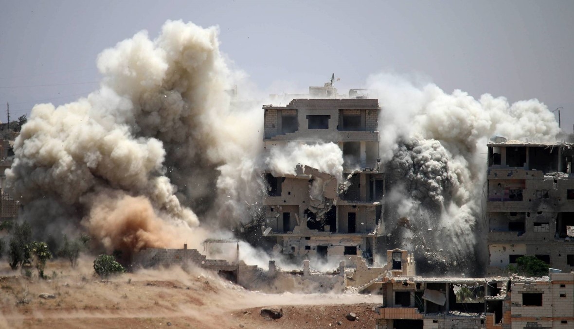 ضربات صاروخية روسية لأهداف لـ"داعش" في حماة