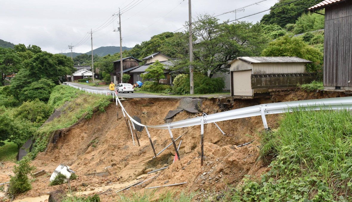 اليابان: نزوح نحو 400 ألف شخص بسبب الأمطار... "أضرار واسعة النطاق"