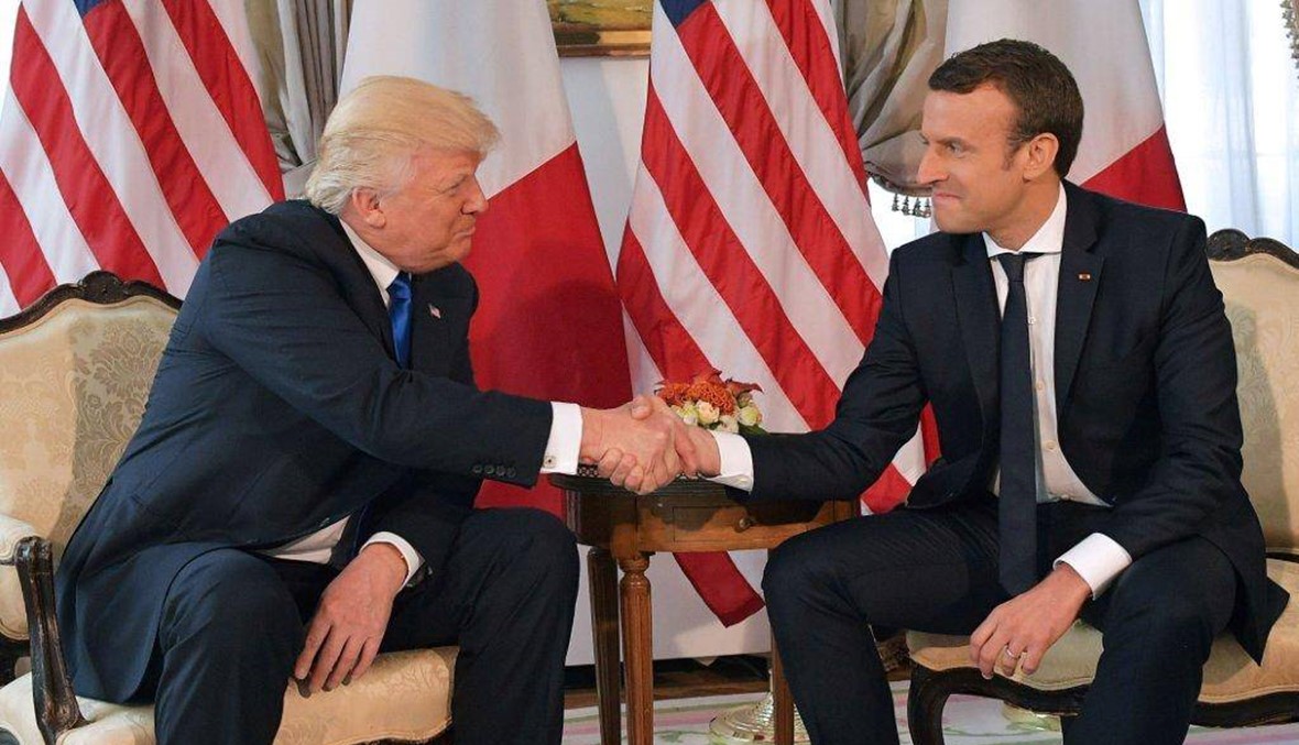 "الإستراتيجيّة الفرنسيّة" تجاه ترامب... ماكرون "يمدّ يده إليه"