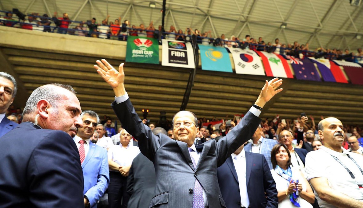 بالصور: افتتاح "رئاسي" لنهائيات بطولة آسيا لكرة السلة وفوز مقبول "لمنتخب الارز" على كوريا الجنوبية