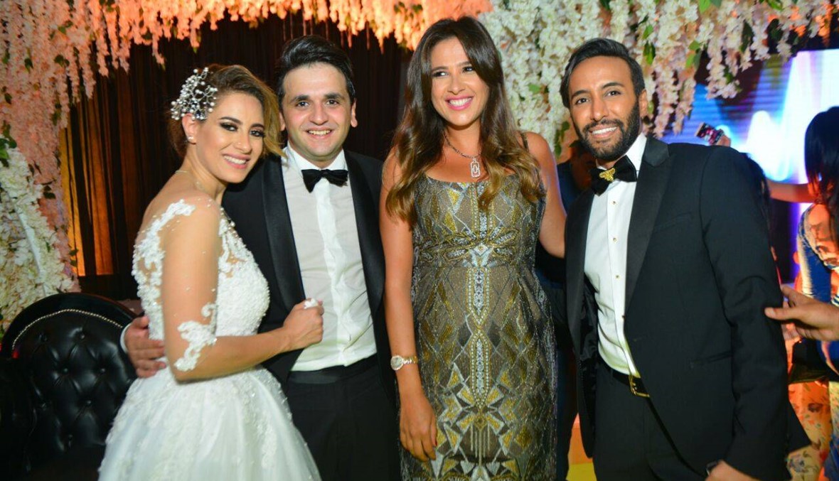 زفاف نجم "مسرح مصر" مصطفى خاطر (صور)