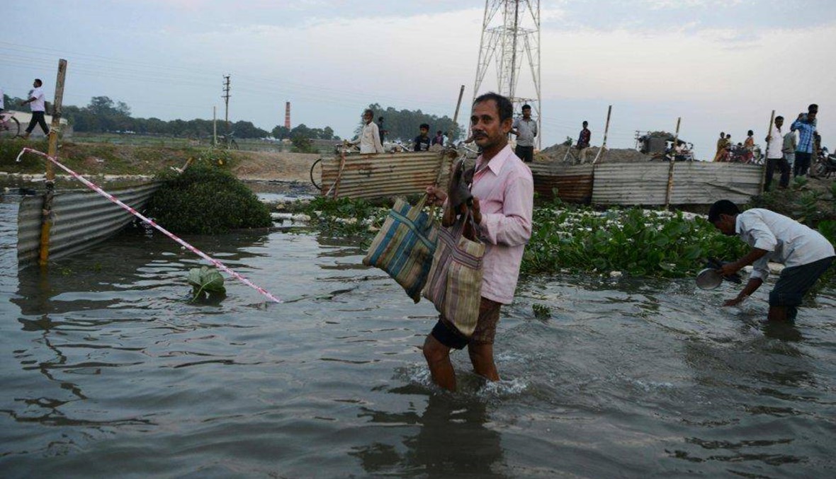 الفيضانات الموسميّة تهدّد 24 مليون شخص في النيبال وبنغلادش والهند