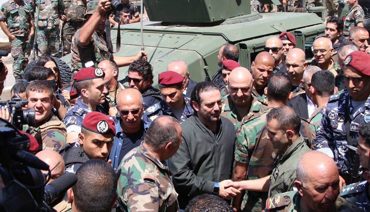 الحريري في رأس بعلبك وعرسال: الجيش هو المسؤول عن الحدود