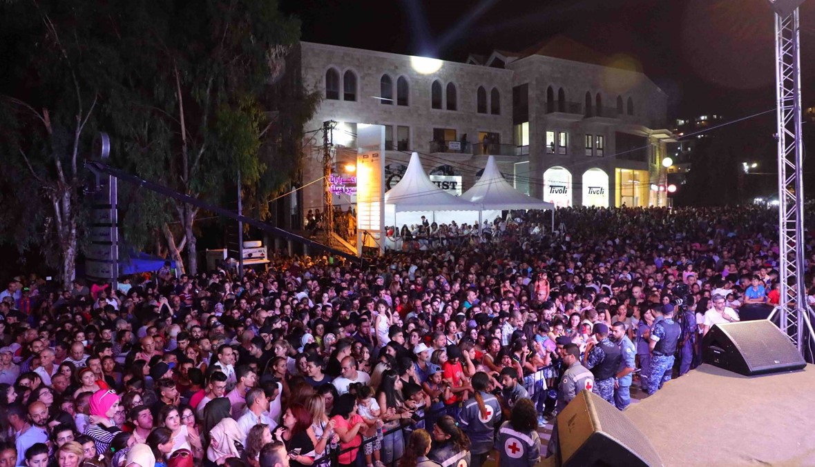 بالصور- لبنان يحتفل في مهرجان "صندوق الدنيا"