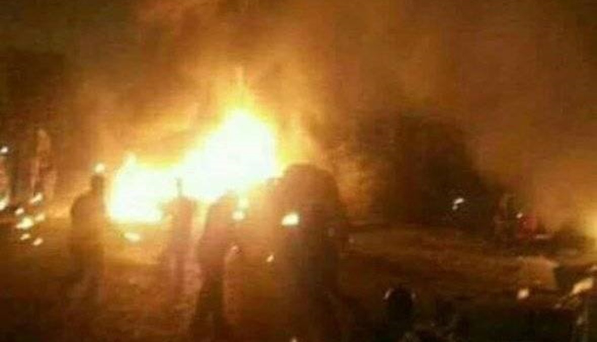 بالصور: هذا ما استهدفته طائرات اسرائيلية بالقرب من حماة في سوريا