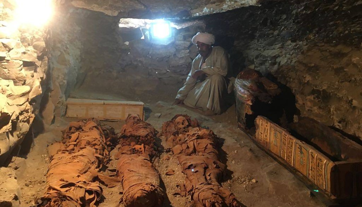 اكتشاف مقبرة "صانع الذهب للاله آمون" في الاقصر المصرية