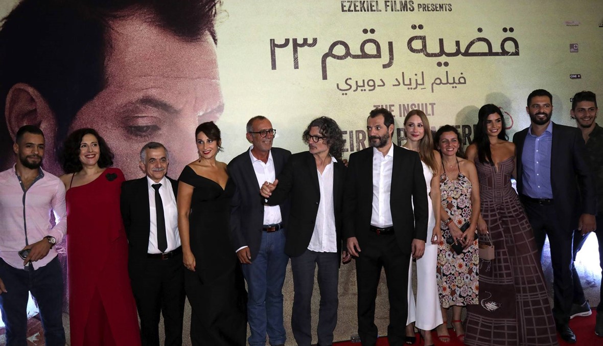 "قضية رقم 23" لزياد دويري برسم اللبنانيين فيلم يروي قصة مصالحة بعد الحرب الأهلية