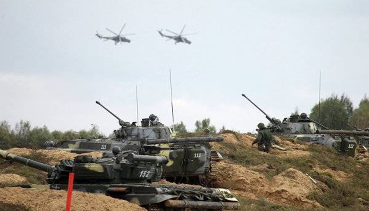 الجيش الروسي يجري مناورات عسكرية واسعة على حدود الاتحاد الاوروبي