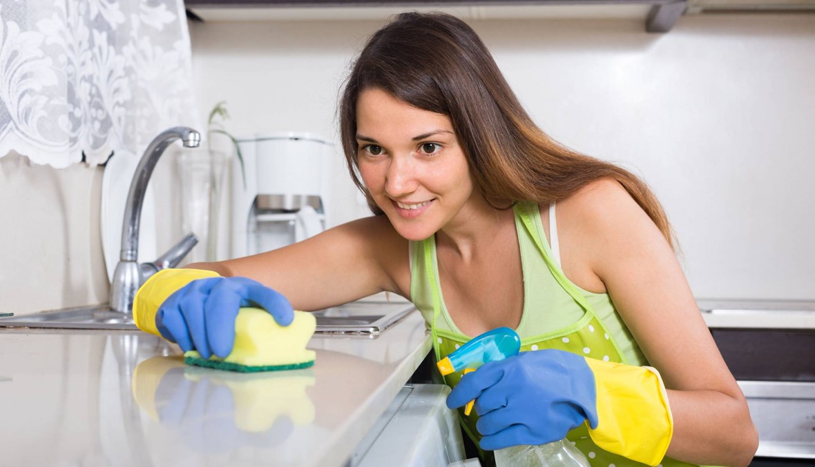 تنظيف المنزل مفيد للصحة!