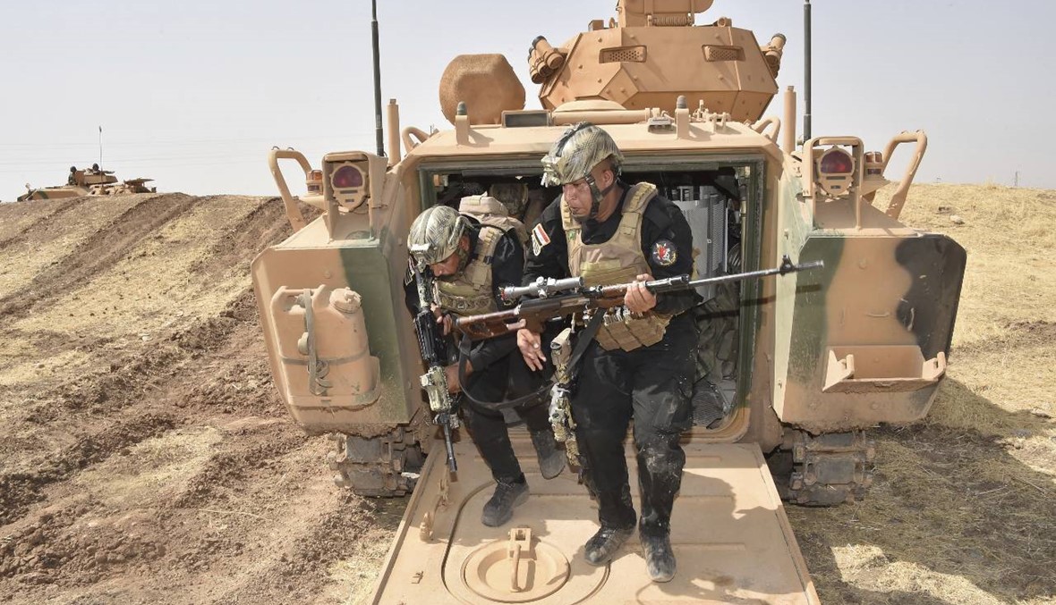 دبّابات وتعزيزات على الحدود... جنود عراقيّون وأتراك يتدرّبون معًا